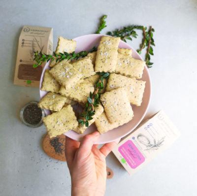 Ricetta cracker fatti in casa senza glutine - Ambrosiae