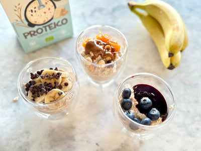 Meal Prep con Porridge Overnight: 1 Base, 3 Varianti