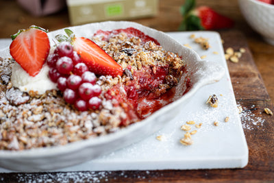 CRUMBLE DI FRUTTI ROSSI CON GRANOLA ORIGINAL