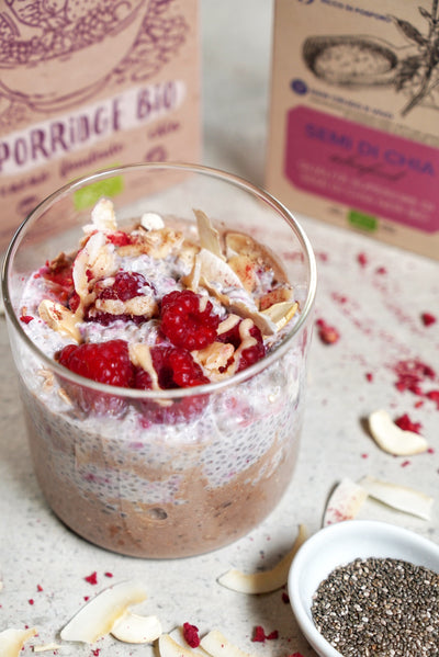 Porridge chia pudding