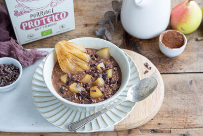 PORRIDGE PROTEICO NUTTYCHOCO PERE E CIOCCOLATO