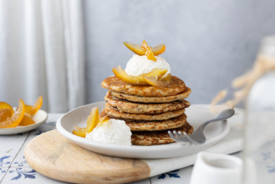 PANCAKE PROTEICO RICOTTA VEG E ARANCIA