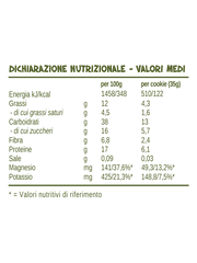 Cookie Proteico Nocciole - Mandorle