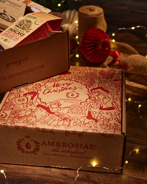 BOX di NATALE SUPER XMAS carta da zucchero
