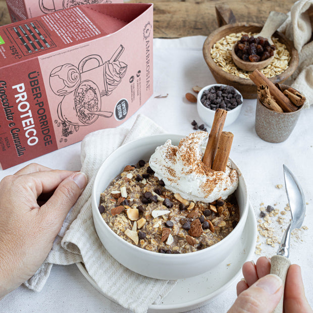 Porridge Proteico CIOCCCOLATO & CANNELLA