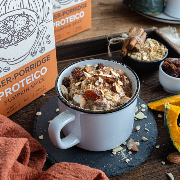 Porridge Proteico Pumpkin Spice