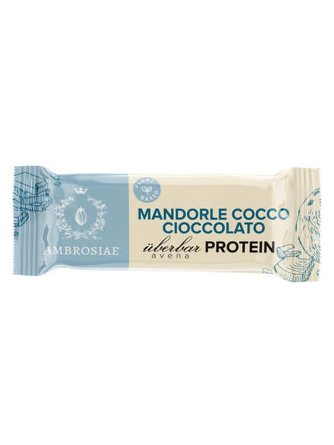 ÜBER BAR AVENA PROTEIN MANDORLE COCCO CIOCCOLATO