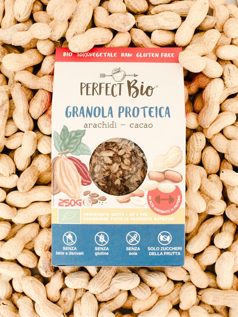 Granola Proteica Arachidi Cioccolato