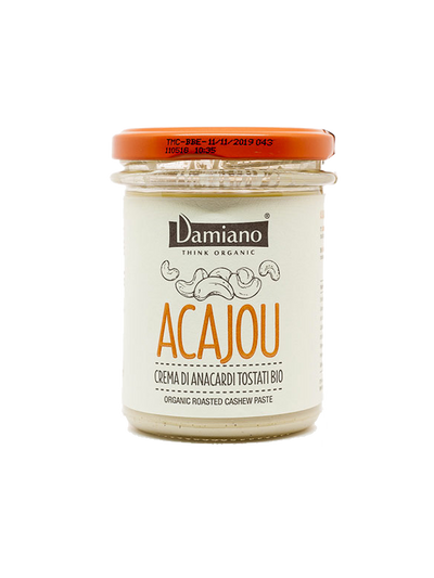 Crema di anacardi tostati bio senza glutine