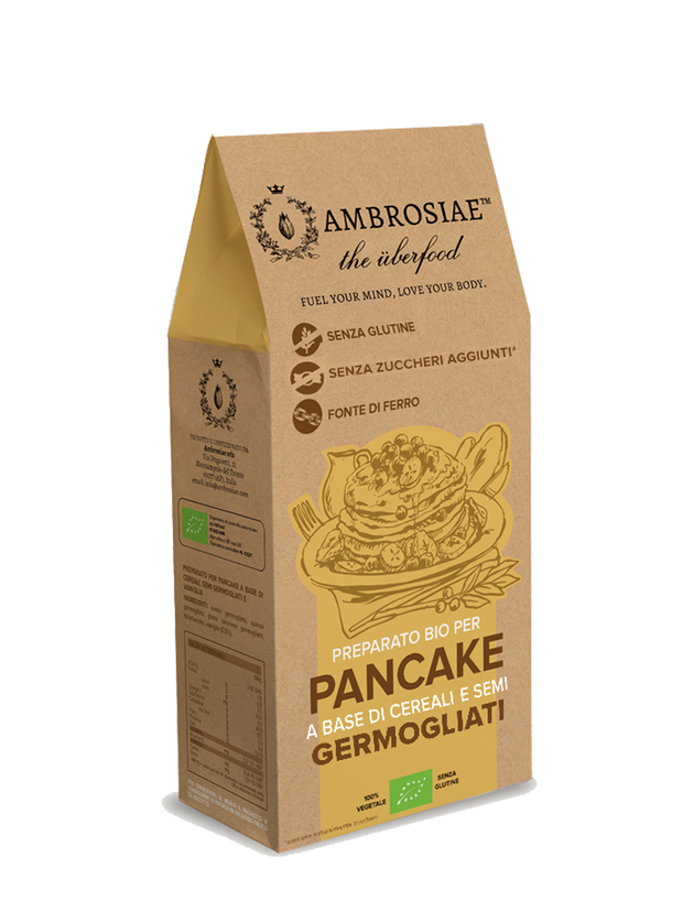 Preparato per pancake bio