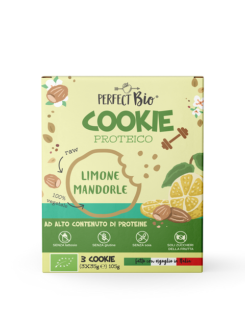 Biscotti senza glutine mandorle e limone PerfectBio